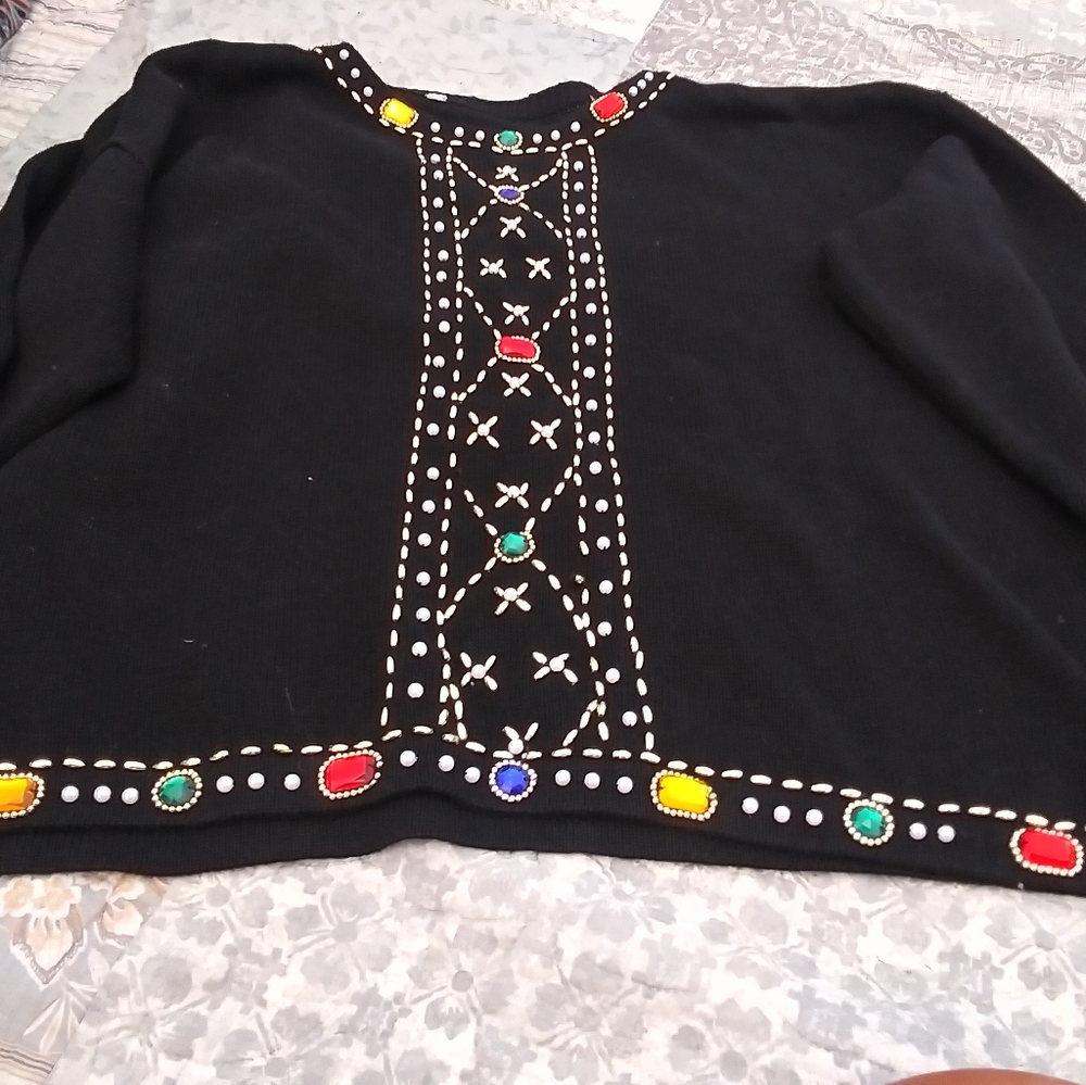 Gem christmas sweater